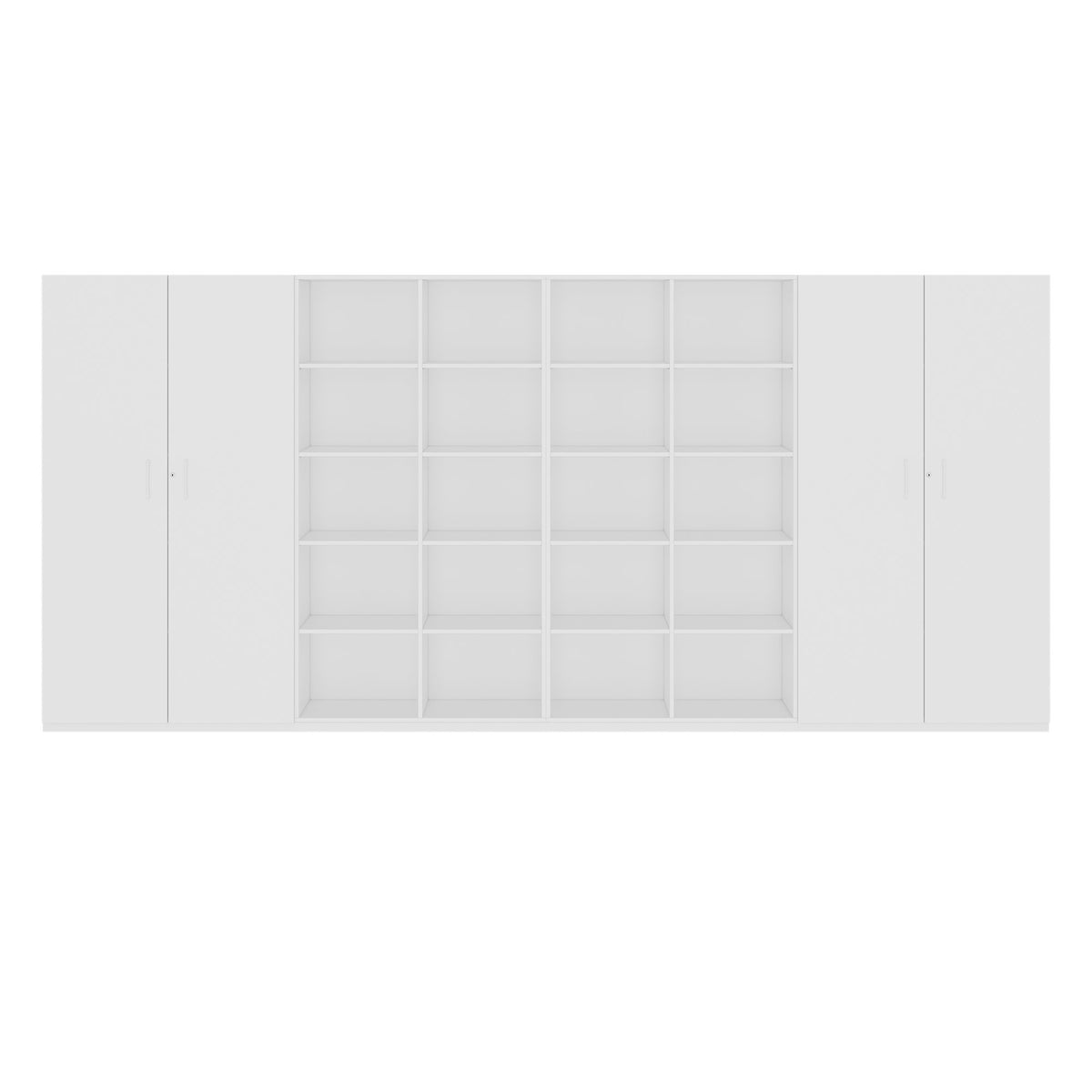 CHOICE Wall wall | 5OH, 4000 x 1820 mm, white - 3 Lightbox Main Image