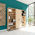 CHOICE Meuble mural | 6OH, 2400 x 2170 mm, chêne ambré  - 2 Thumbnail Image