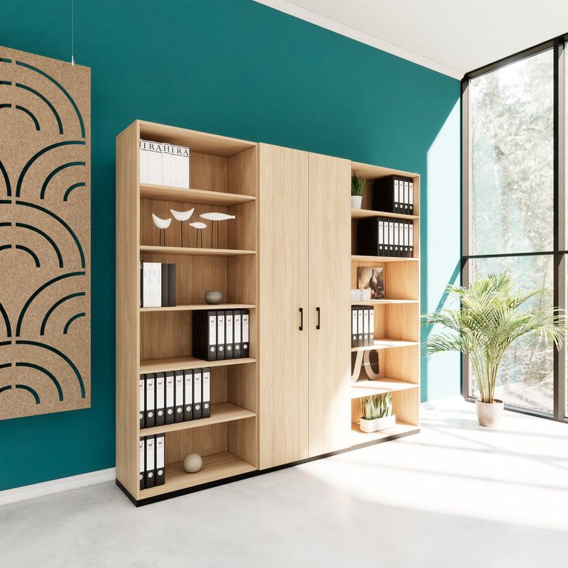 CHOICE Meuble mural | 6OH, 2400 x 2170 mm, chêne ambré  - 2 Main Image