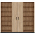CHOICE Meuble mural | 6OH, 2400 x 2170 mm, chêne ambré  - 3 Thumbnail Image