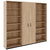 CHOICE Mur mur | 6OH, 2400 x 2170 mm, chêne ambre