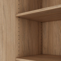 CHOICE Schrankwand | 6OH, 2400 x 2170 mm, Bernsteineiche