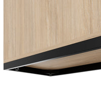 CHOICE Schrankwand | 6OH, 2400 x 2170 mm, Bernsteineiche