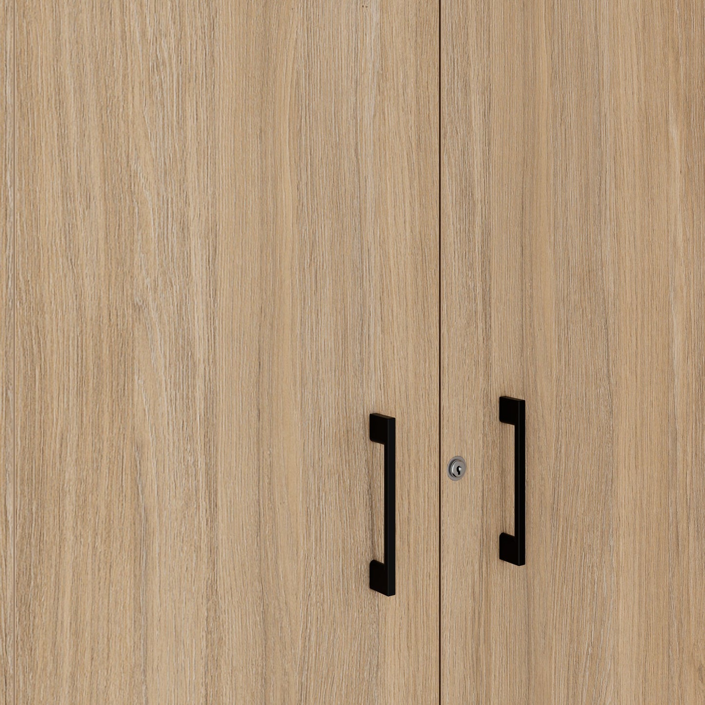 CHOICE Schrankwand | 6OH, 2400 x 2170 mm, Bernsteineiche