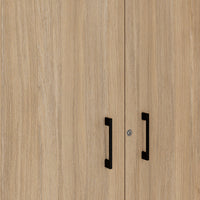 CHOICE Schrankwand | 6OH, 2400 x 2170 mm, Bernsteineiche