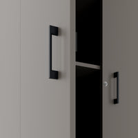 CHOICE Schrankwand | 6OH, 2400 x 2170 mm, Cubanitgrau