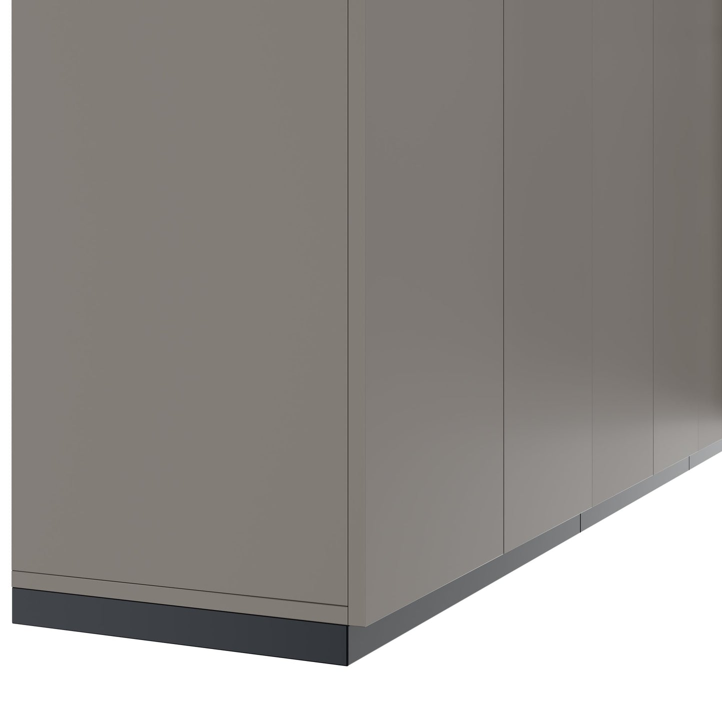 CHOICE Schrankwand | 6OH, 2400 x 2170 mm, Cubanitgrau