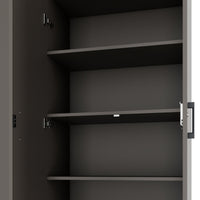 CHOICE Schrankwand | 6OH, 2400 x 2170 mm, Cubanitgrau