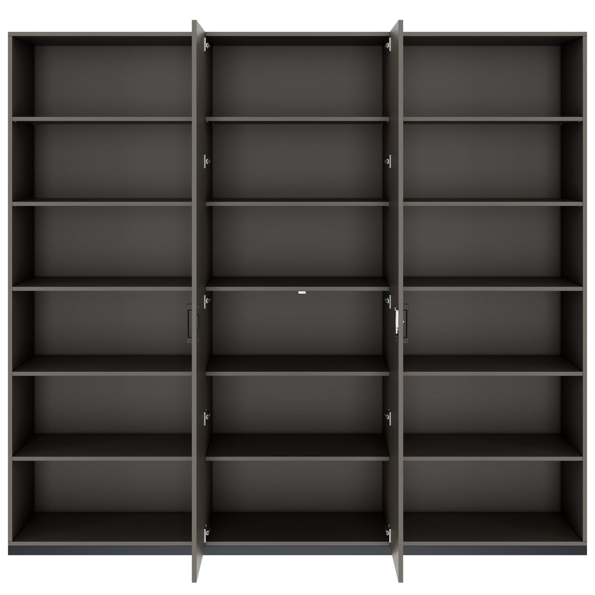 CHOICE Mur d’armoires | 6OH, 2400 x 2170 mm, gris cubanit  - 4 Lightbox Main Image