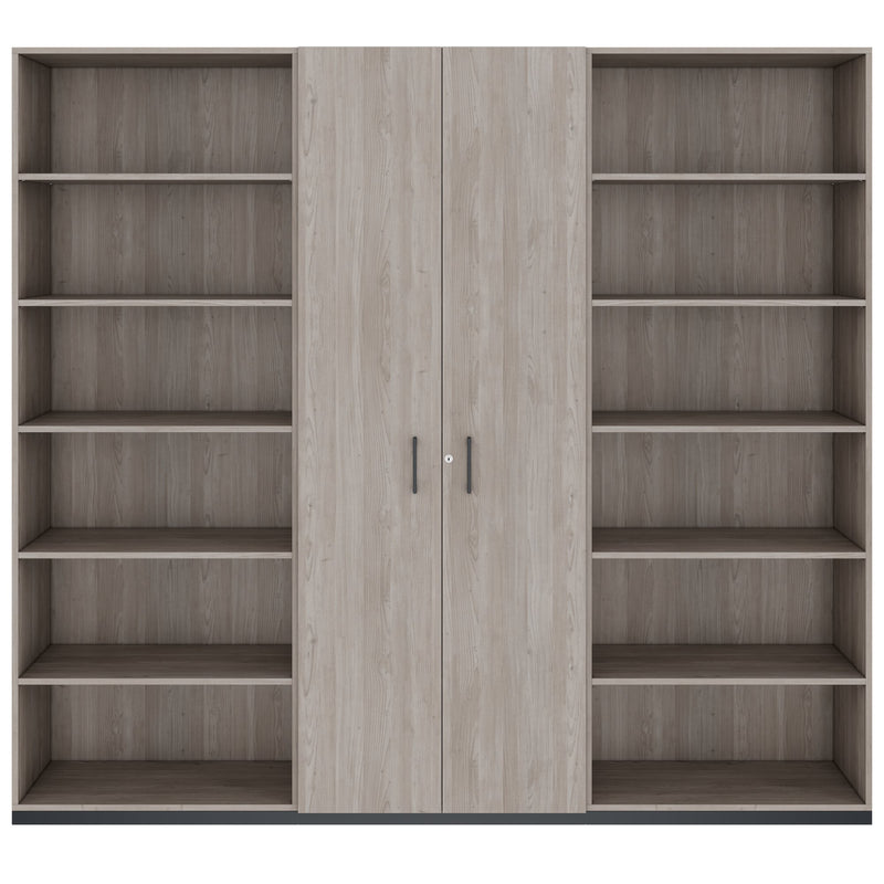 CHOICE Meuble mural | 6OH, 2400 x 2170 mm, chêne nordique gris  - 3 Main Image