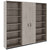 CHOICE Mur mur | 6OH, 2400 x 2170 mm, North Oak Gray