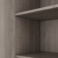 CHOICE Schrankwand | 6OH, 2400 x 2170 mm, Nordeiche grau