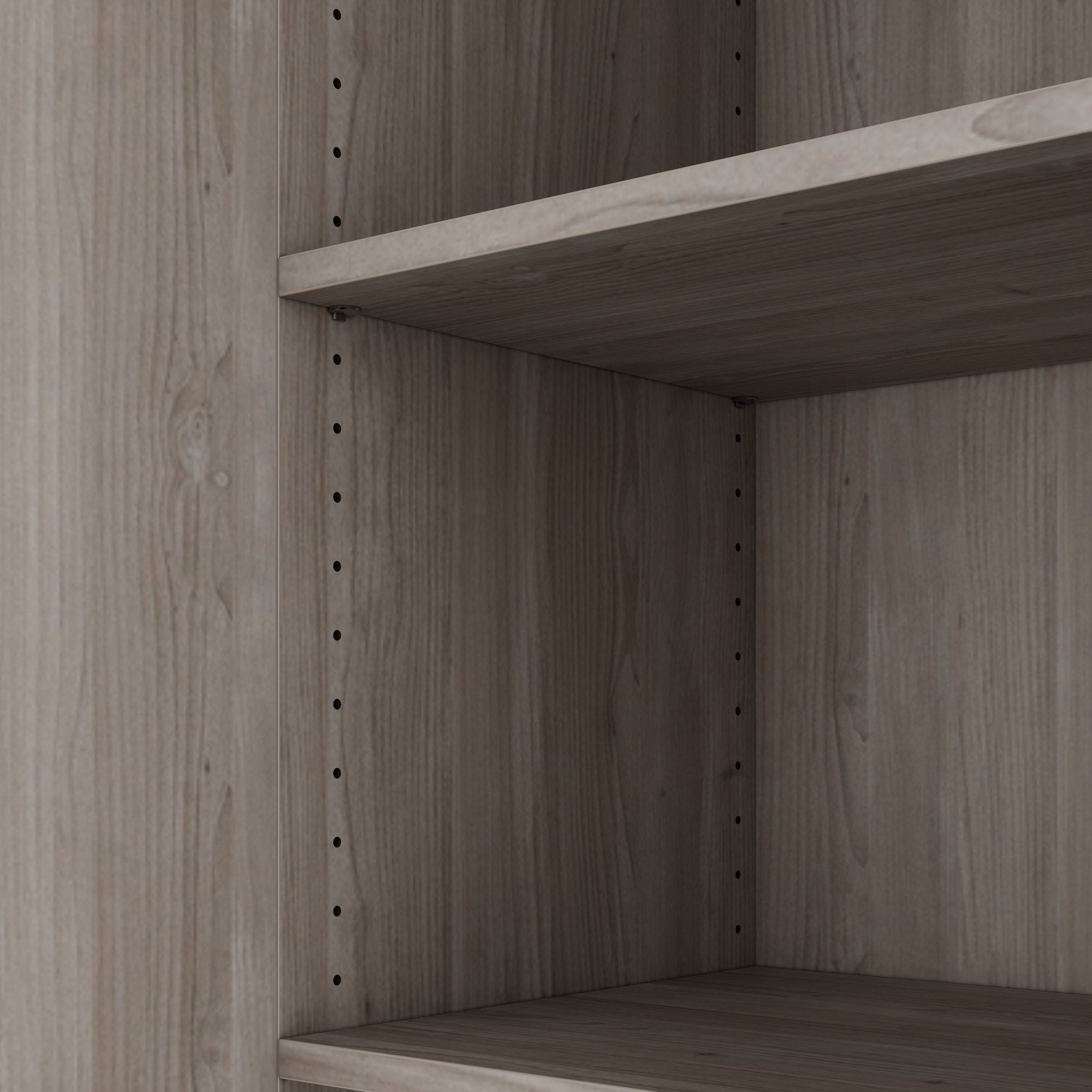 CHOICE Schrankwand | 6OH, 2400 x 2170 mm, Nordeiche grau