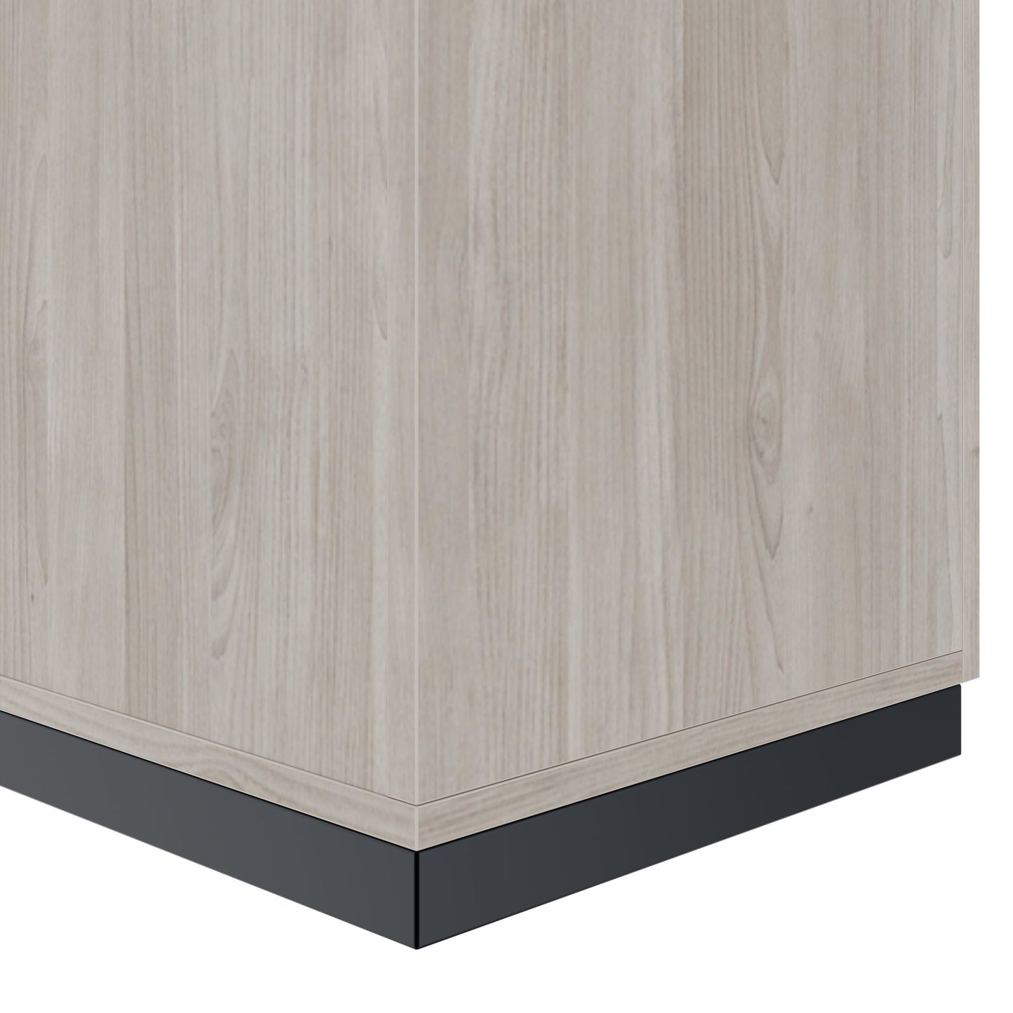 CHOICE Schrankwand | 6OH, 2400 x 2170 mm, Nordeiche grau