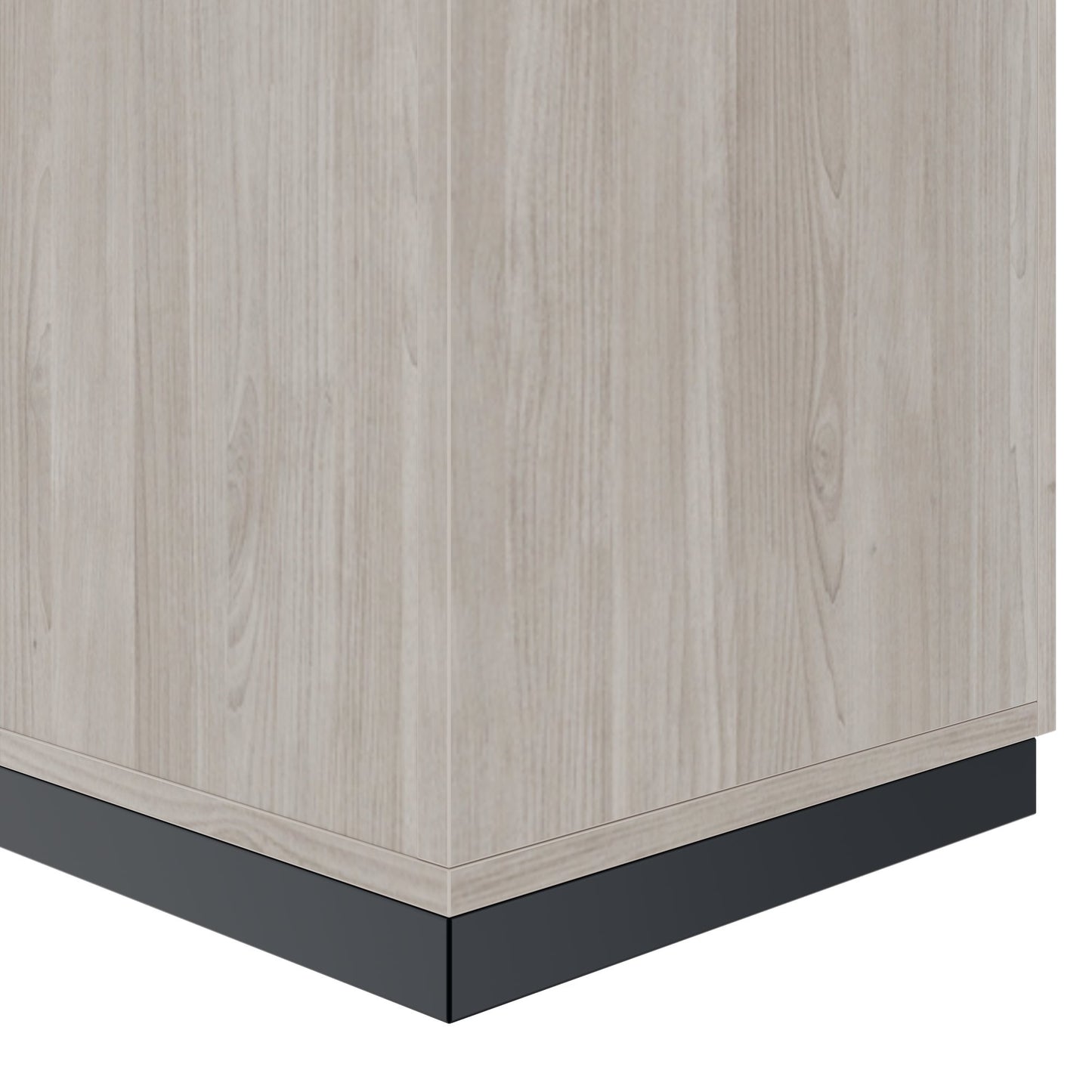 CHOICE Schrankwand | 6OH, 2400 x 2170 mm, Nordeiche grau