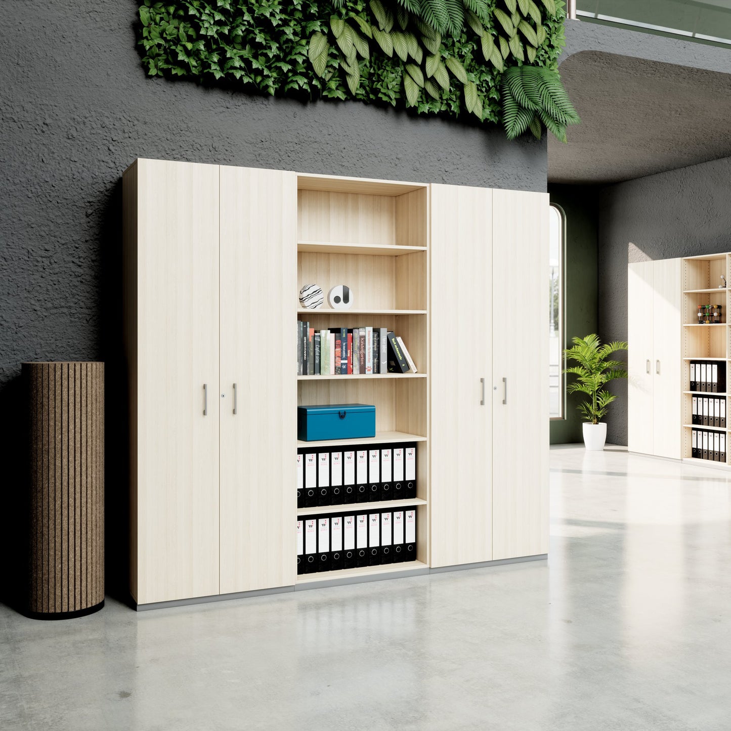 CHOICE Schrankwand | 6OH, 2400 x 2170 mm, Sandesche