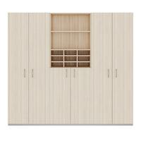 CHOICE Schrankwand | 6OH, 2400 x 2170 mm, Sandesche