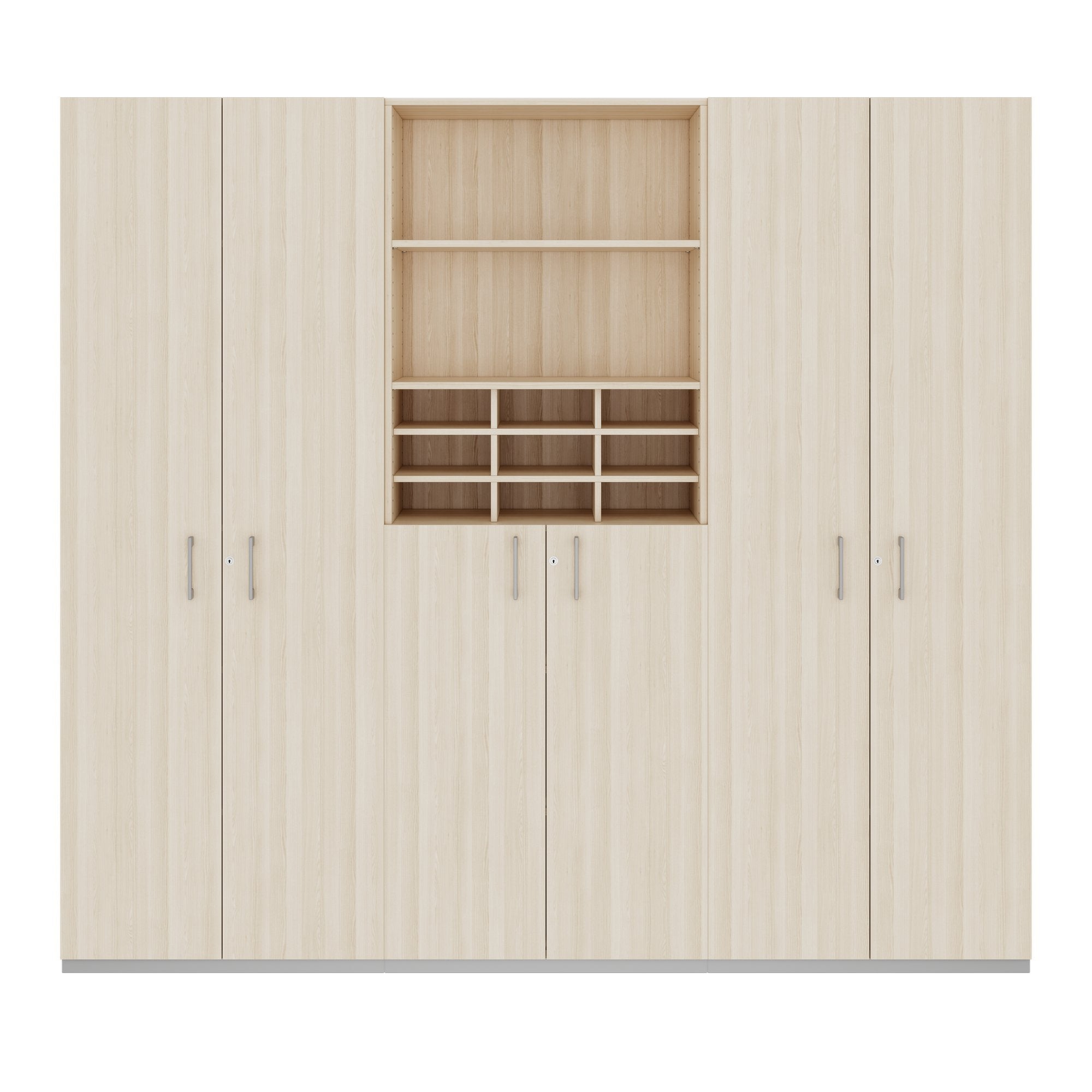 CHOICE Schrankwand | 6OH, 2400 x 2170 mm, Sandesche