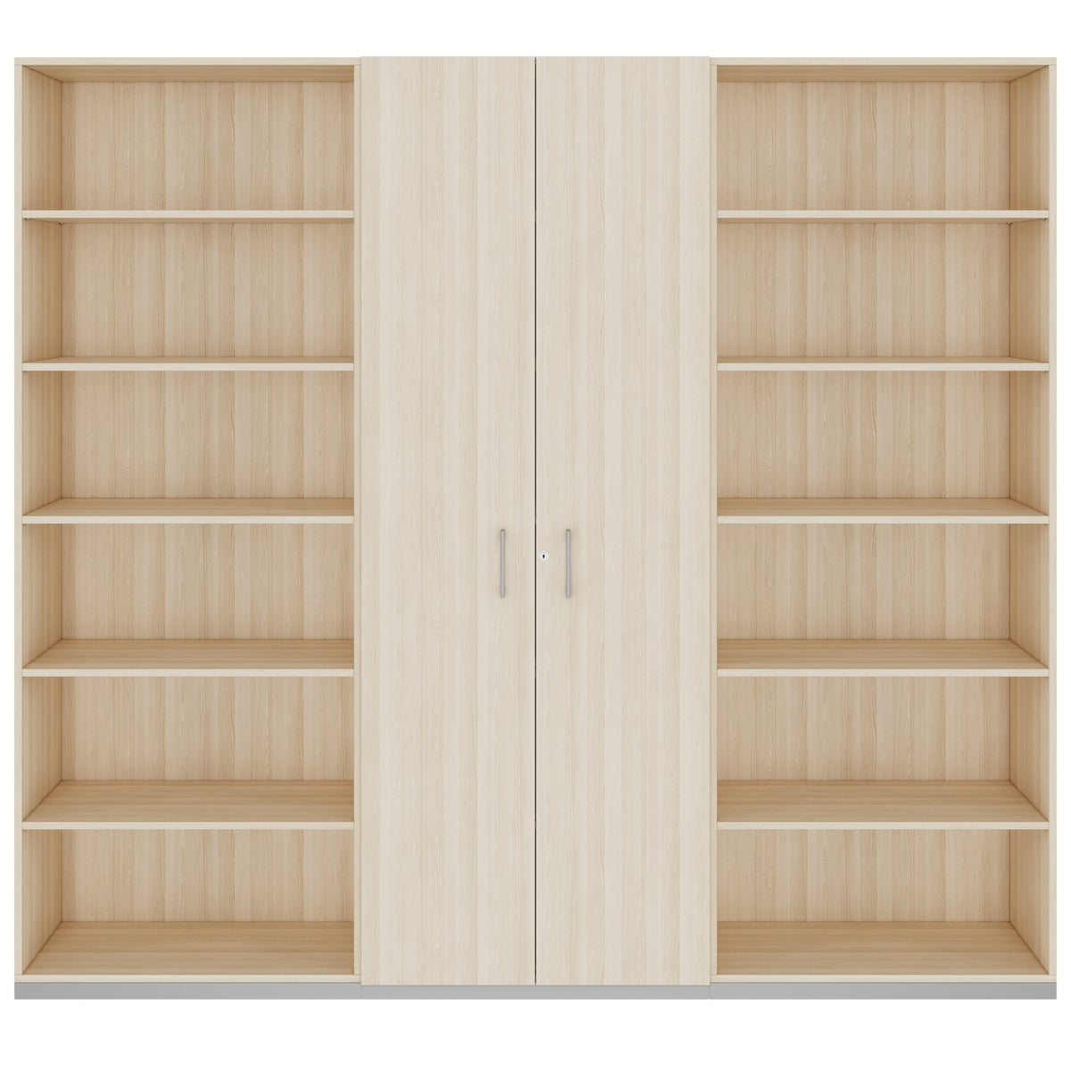 CHOICE Parete attrezzata | 6OH, 2400 x 2170 mm, rovere sabbia  - 3 Lightbox Main Image