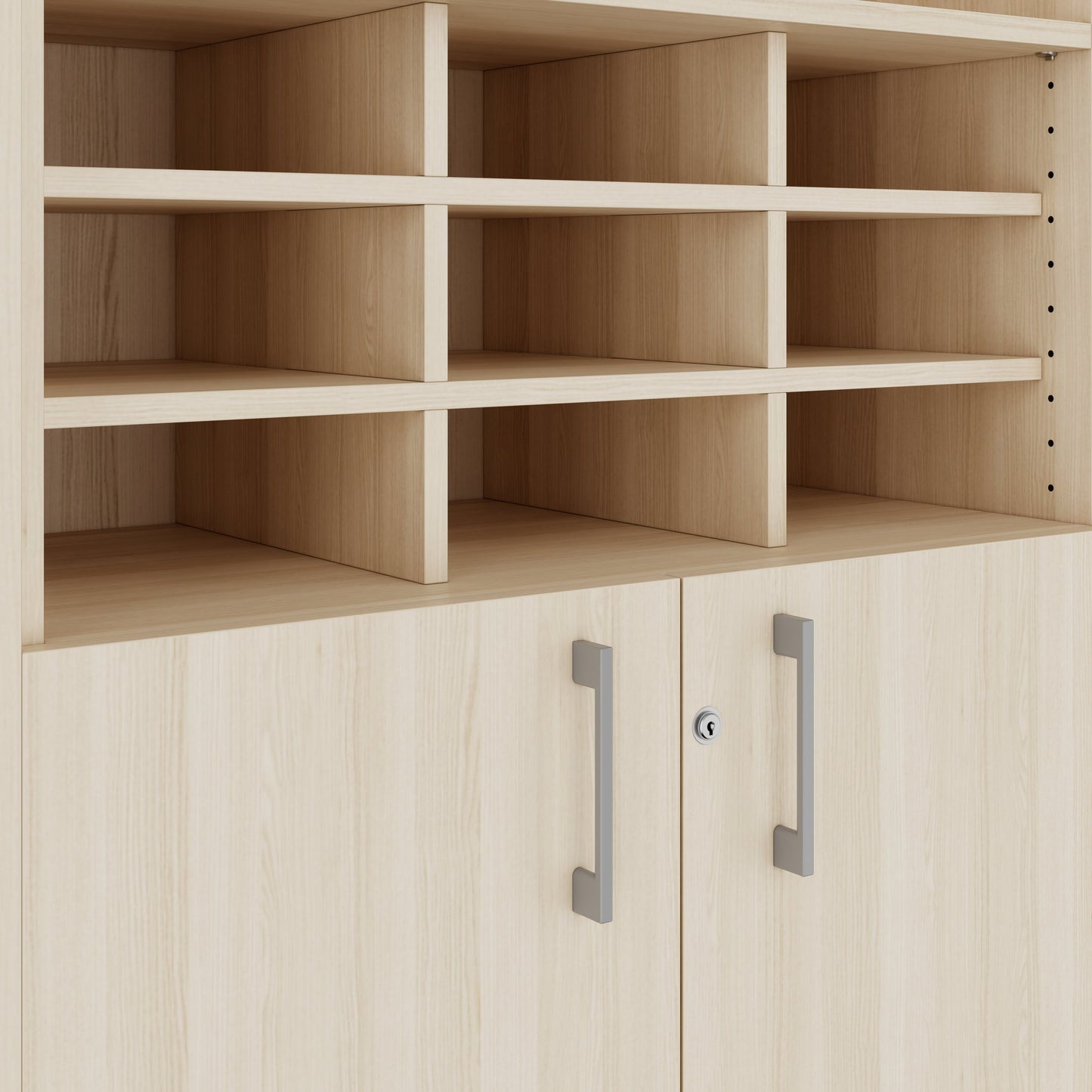 CHOICE Schrankwand | 6OH, 2400 x 2170 mm, Sandesche