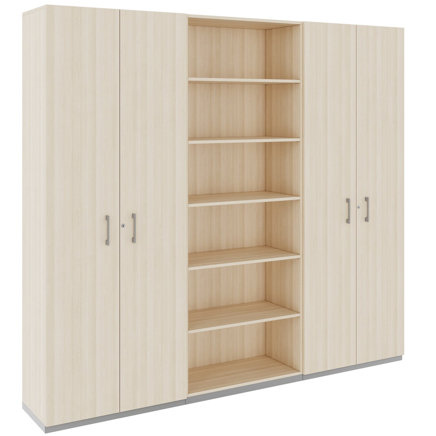 CHOICE Schrankwand | 6OH, 2400 x 2170 mm, Sandesche