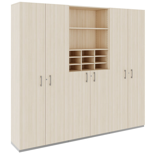 CHOICE Schrankwand | 6OH, 2400 x 2170 mm, Sandesche