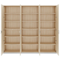 CHOICE Schrankwand | 6OH, 2400 x 2170 mm, Sandesche