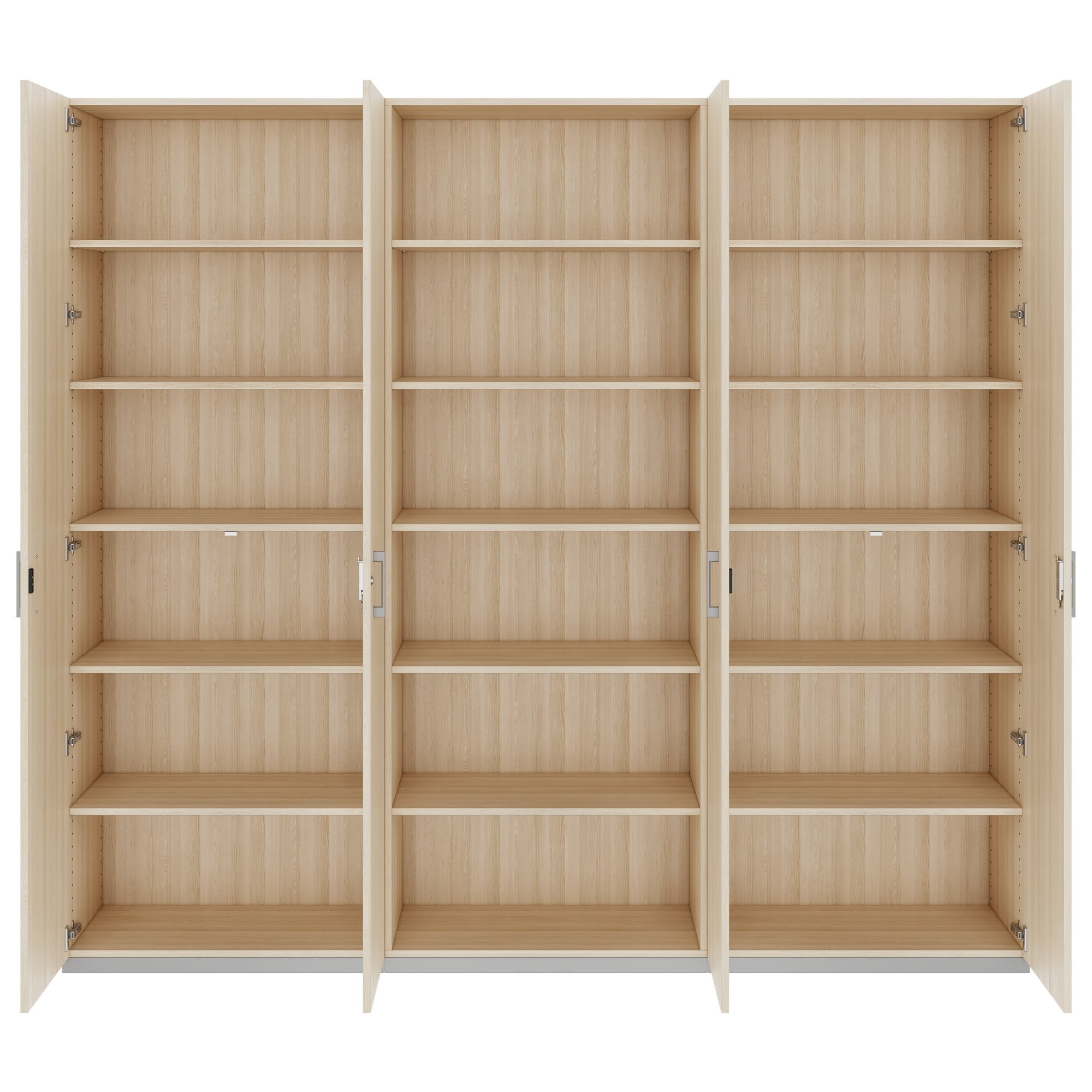 CHOICE Schrankwand | 6OH, 2400 x 2170 mm, Sandesche