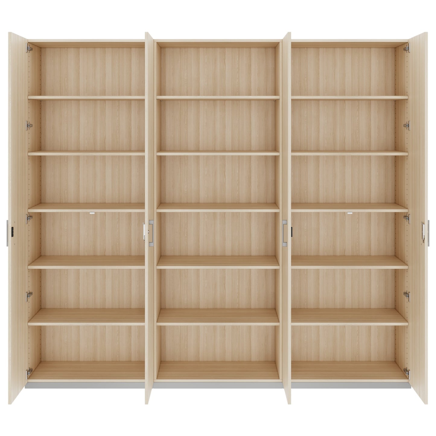 CHOICE Schrankwand | 6OH, 2400 x 2170 mm, Sandesche