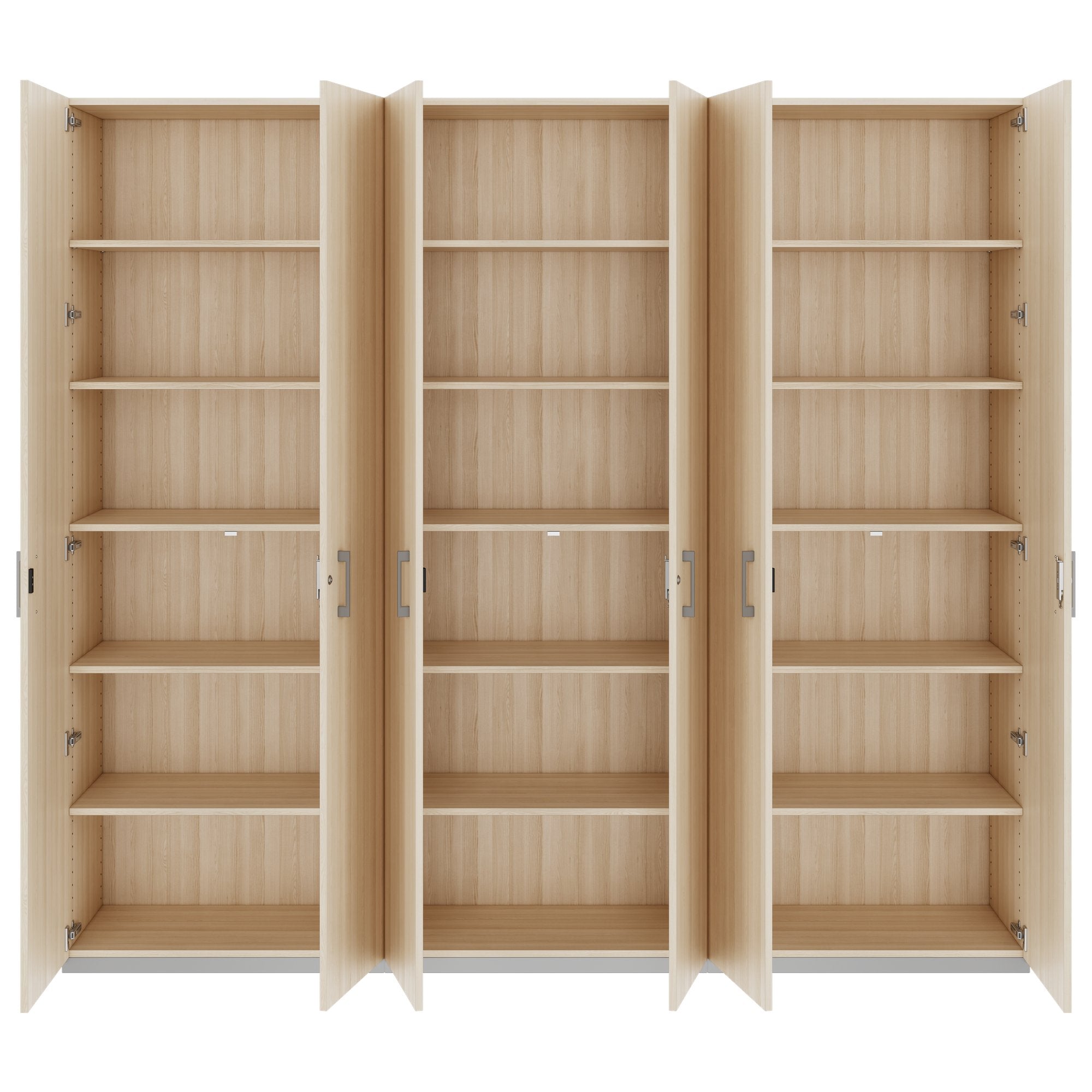 CHOICE Schrankwand | 6OH, 2400 x 2170 mm, Sandesche