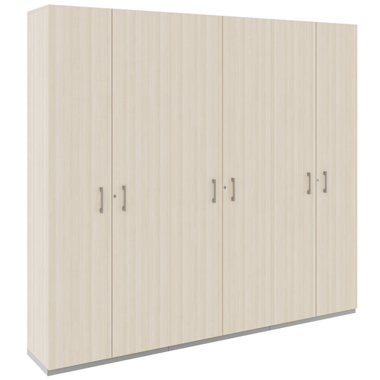 CHOICE Schrankwand | 6OH, 2400 x 2170 mm, Sandesche