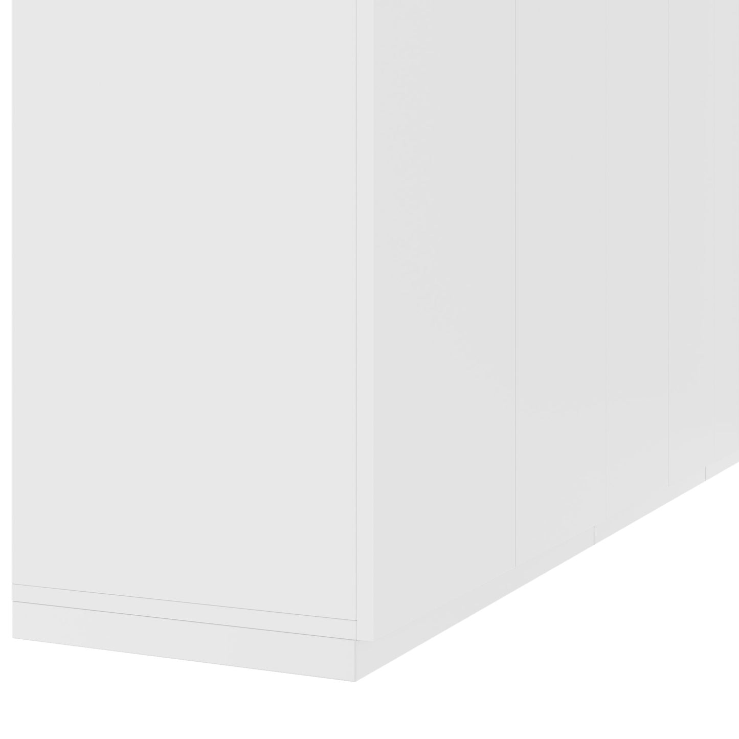 CHOICE Schrankwand | 6OH, 2400 x 2170 mm, Weiß