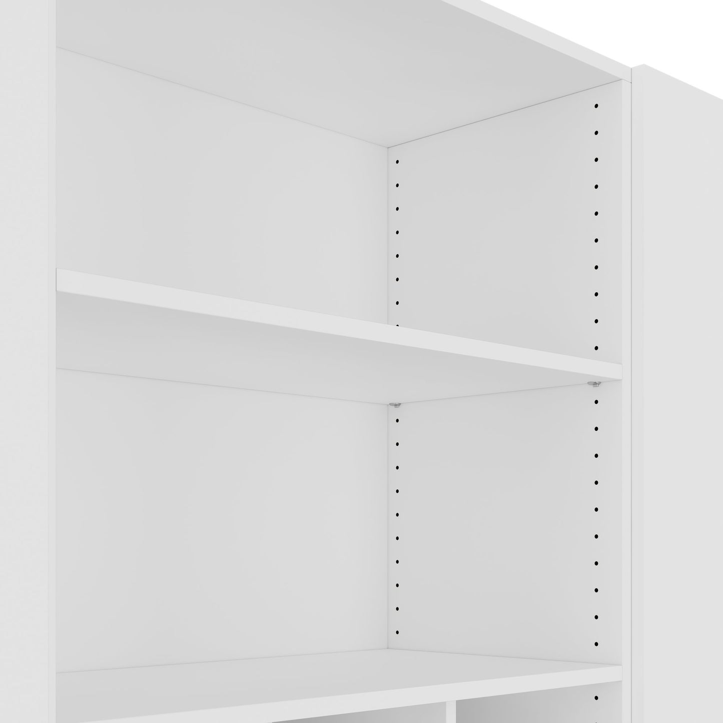 CHOICE Schrankwand | 6OH, 2400 x 2170 mm, Weiß