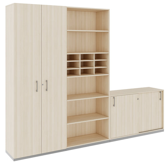 CHOICE Schrankwand | 6OH, 2800 x 2170 mm, Sandesche