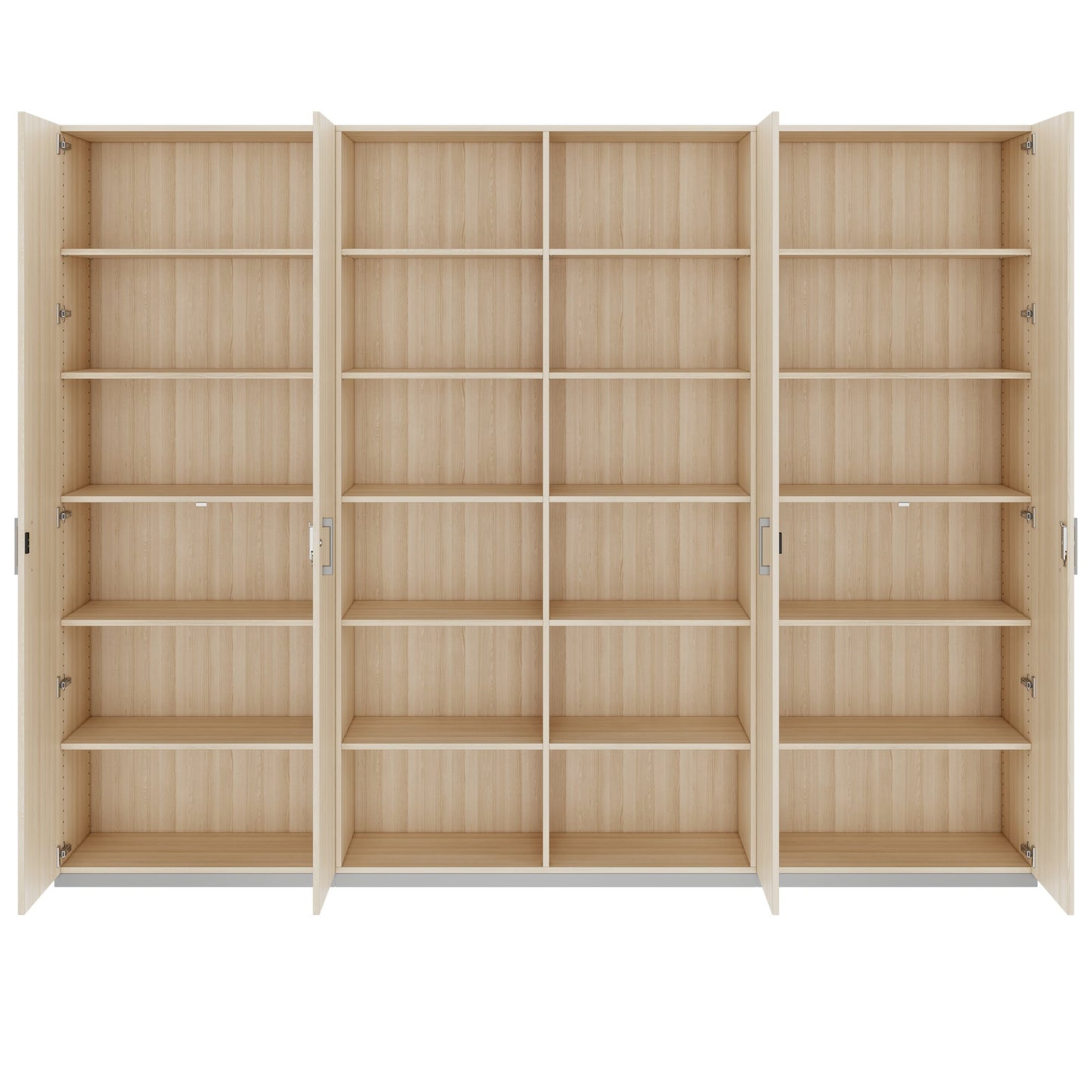 CHOICE Schrankwand | 6OH, 2800 x 2170 mm, Sandesche