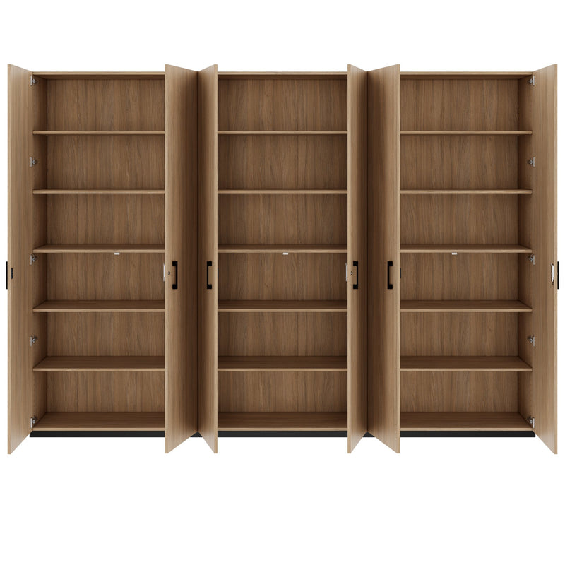CHOICE Armadio componibile | 6OH, 3000 x 2170 mm, rovere ambra  - 4 Main Image