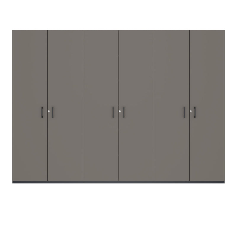 CHOICE Ensemble de meubles de rangement | 6OH, 3000 x 2170 mm, gris cubanit  - 3 Main Image