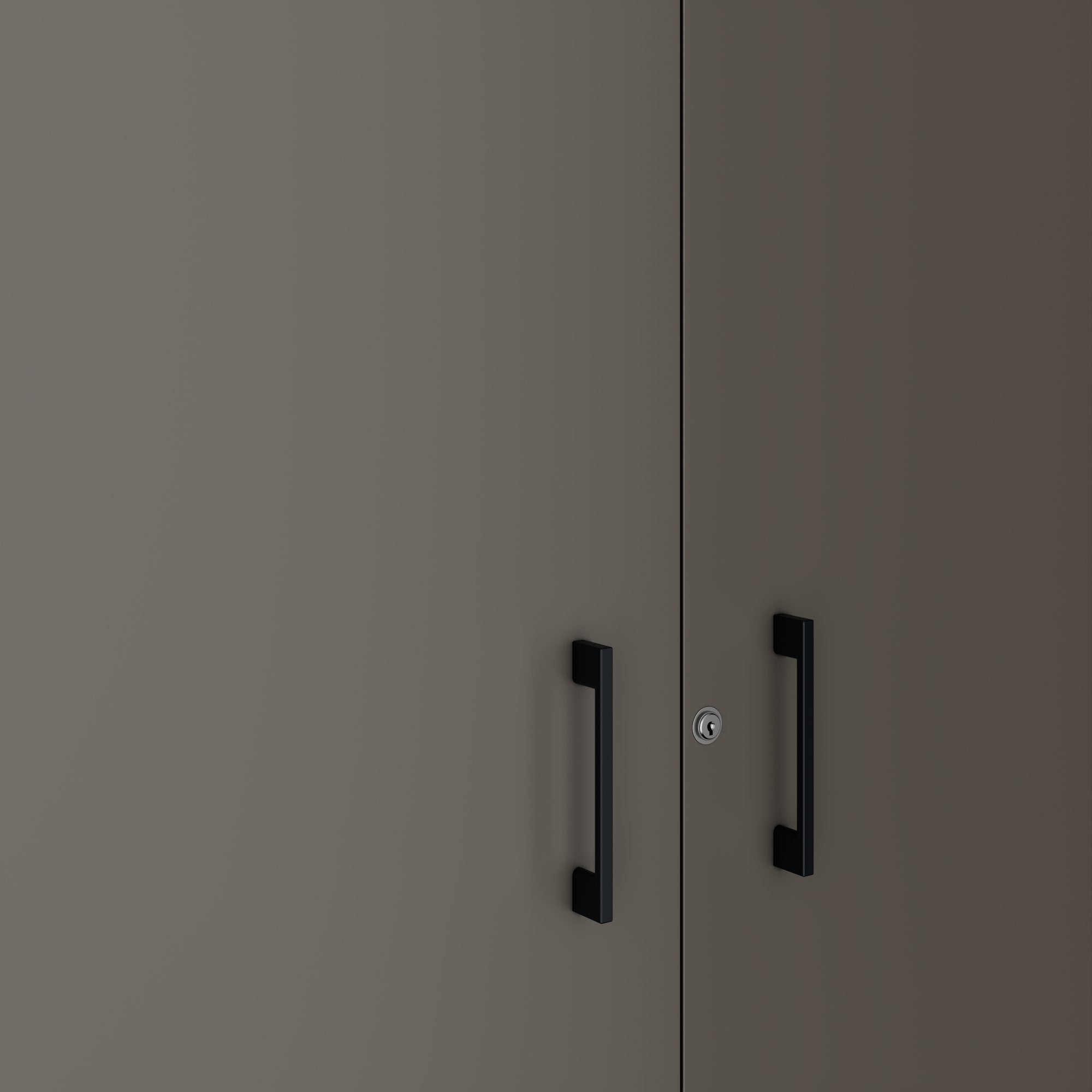 CHOICE Schrankwand | 6OH, 3000 x 2170 mm, Cubanitgrau
