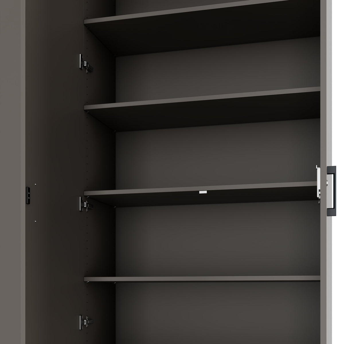 CHOICE Ensemble de meubles de rangement | 6OH, 3000 x 2170 mm, gris cubanit  - 7 Lightbox Main Image