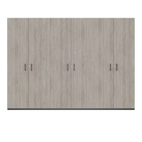 CHOICE Schrankwand | 6OH, 3000 x 2170 mm, Nordeiche grau