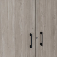 CHOICE Schrankwand | 6OH, 3000 x 2170 mm, Nordeiche grau
