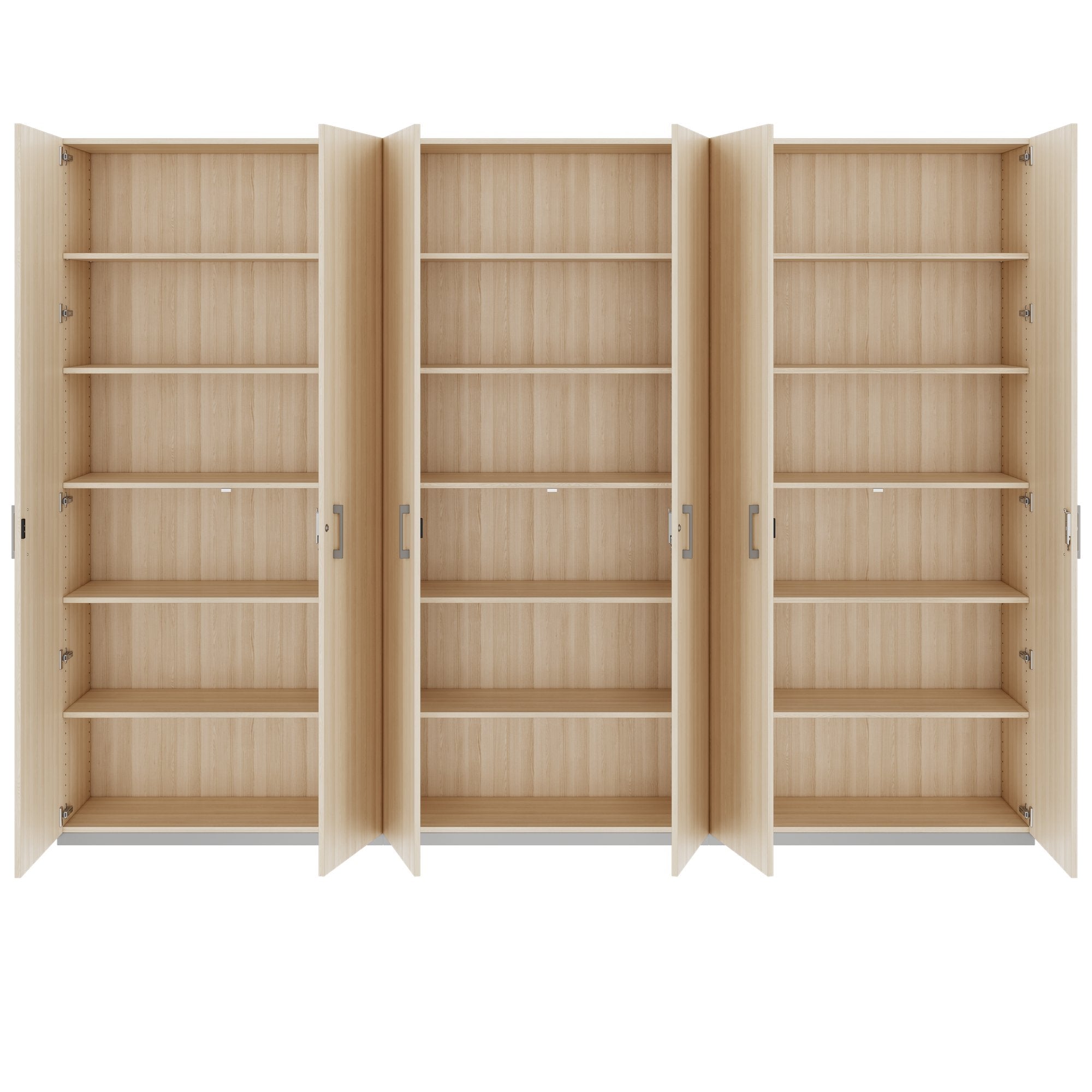 CHOICE Schrankwand | 6OH, 3000 x 2170 mm, Sandesche