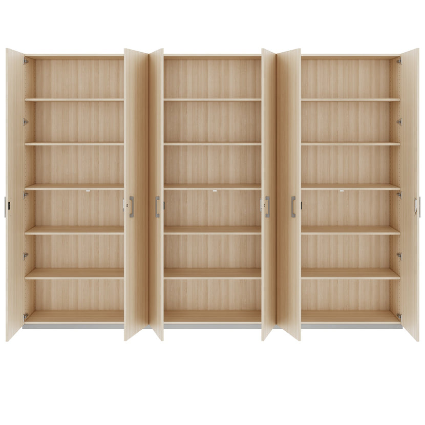 CHOICE Schrankwand | 6OH, 3000 x 2170 mm, Sandesche