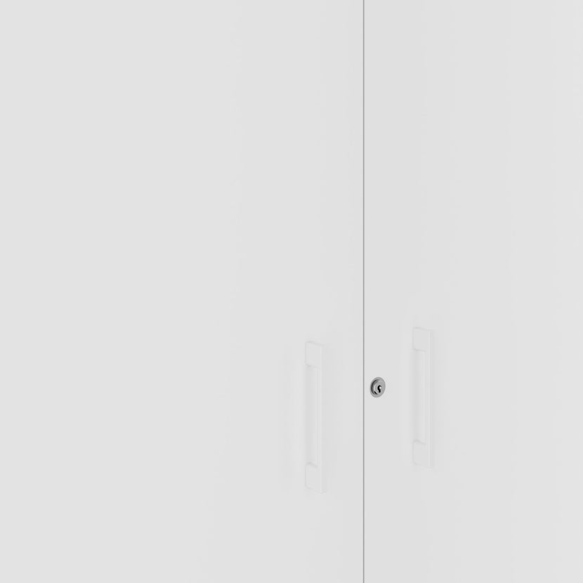 CHOICE Schrankwand | 6OH, 3000 x 2170 mm, Weiß