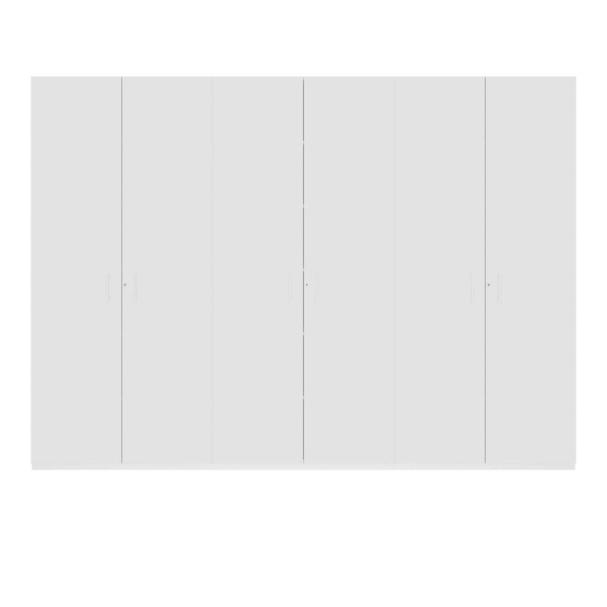 CHOICE Mur d’armoires | 6OH, 3000 x 2170 mm, blanc  - 3 Lightbox Main Image