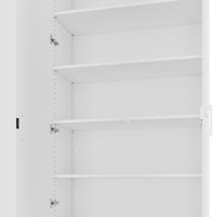 CHOICE Schrankwand | 6OH, 3000 x 2170 mm, Weiß