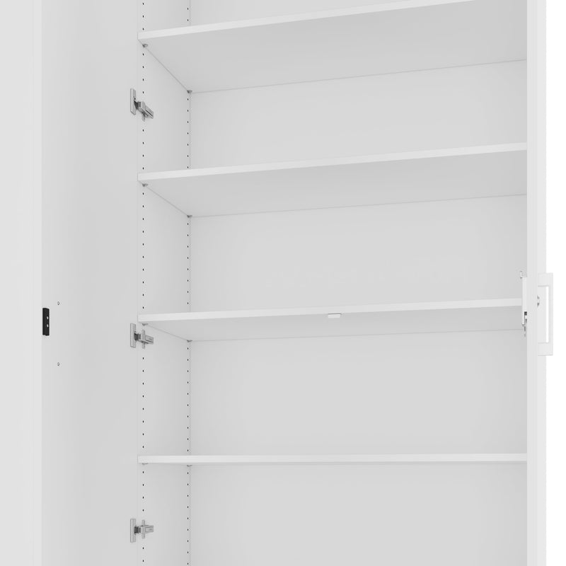CHOICE Mur d’armoires | 6OH, 3000 x 2170 mm, blanc  - 7 Main Image