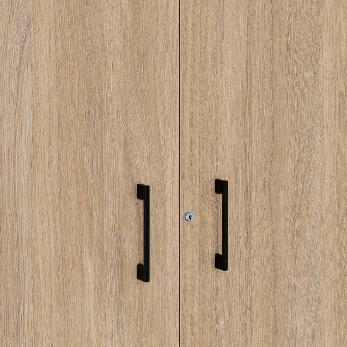 CHOICE Schrankwand | 6OH, 3200 x 2170 mm, Bernsteineiche