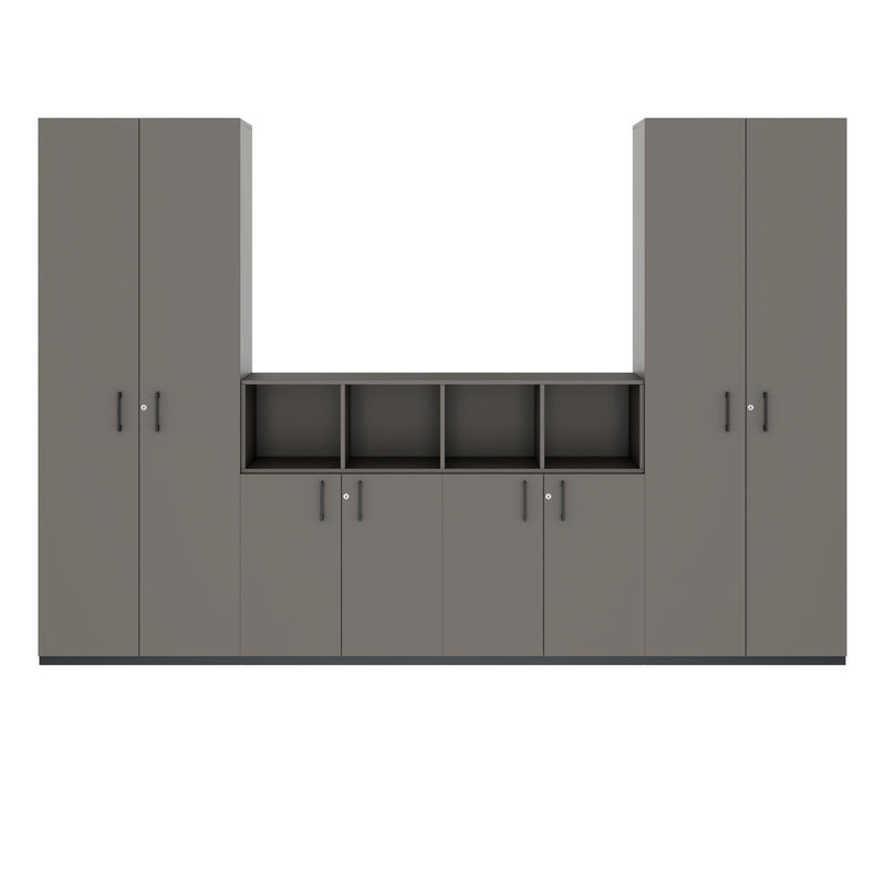 CHOICE Armadi componibili | 6OH, 3200 x 2170 mm, grigio cubanite  - 3 Main Image