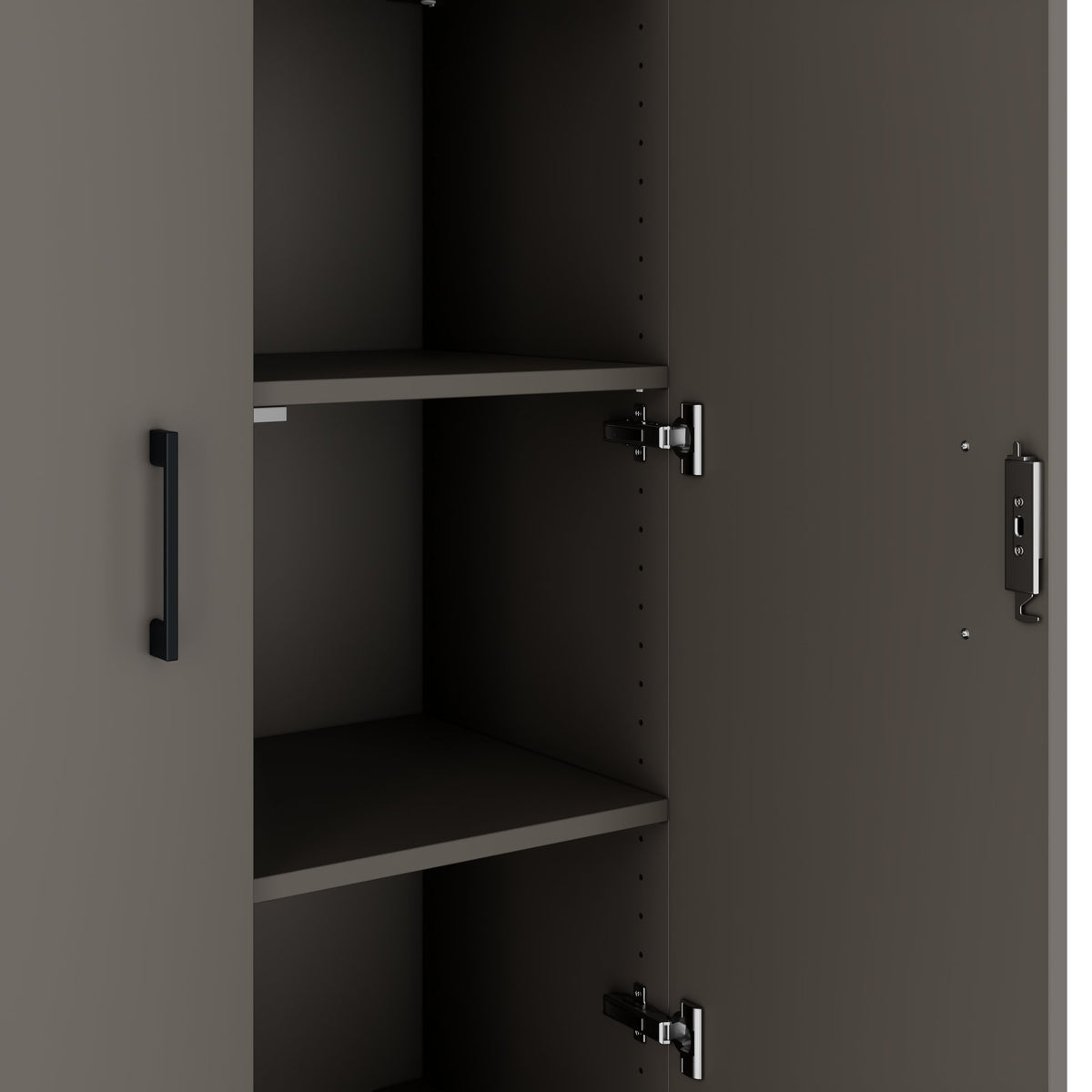 CHOICE Armadi componibili | 6OH, 3200 x 2170 mm, grigio cubanite  - 8 Lightbox Main Image